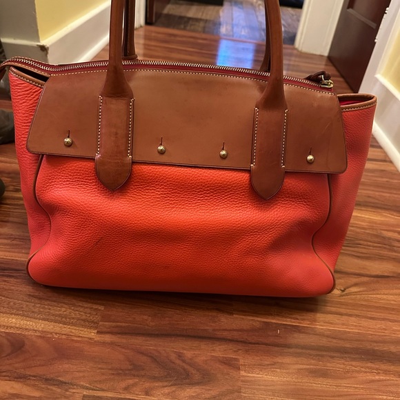 Dooney & Bourke Extra Large Wilson Tangerine - Picture 7 of 9